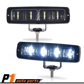 Zp-02flb0002abk Vr Auto Parts Fog Lamps Offroad Truck Suv Atv 12/24v 2pcs 6inch Led Work Lights Bar Spot Pods