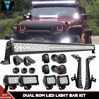 Wefihqw700 Turbosii For Jeep Wrangler Jk Led Work Light Bar Cube