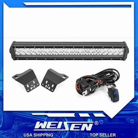 4w-7010204502 Weisen For Ford F150 2018-2019 2020 120w 22 Inch Led Light Bar Bumper Mounts Wire