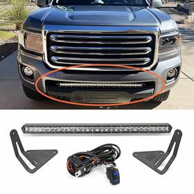 7010200801 Weisen 31ftft Led Light Bar Bumper Mounts Wiring For Chevy Colorado 2015-2022