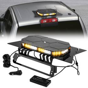 70105012 Weisen 42led 14ftft Magnetic Strobe Light Bar With Cab Mount For Ram 1500 Classic 2019-2024