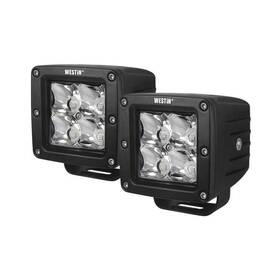 09-12200b-pr Westin Compact Led 5w 3.2 Inch X 3 Set Of 2 - Black