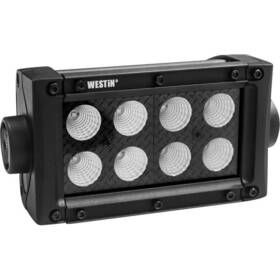 09-12212-8f Westin B-force Led Light Bar Double Row 4 Inch Flood With 3w Cree - Black