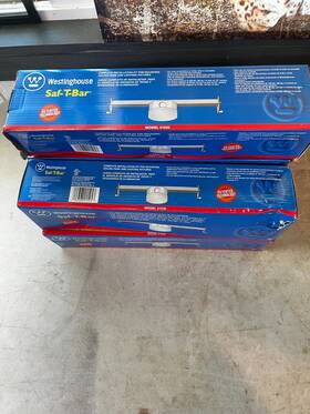 Westinghouse 092368015253 Saf-t-bar 01525 Ceiling Fan Bracket Complete Installation Kit Lot Of 7