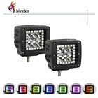 Wh18w Nicoko Pack Led Work Light Bar Square Pods 711420936854