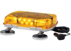 Mc11ma Whelen Engineering Co. Inc. Mini Century Lightbar 11 Inch With Magnet Mount Kit-amber