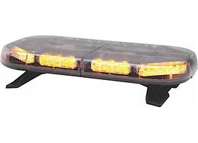Mjep1a Whelen Engineering Co. Inc. Super-led Mini Justice Lightbar Permanent Mount - Amber
