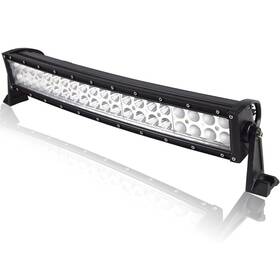 03-120c Willpower 22 Inch 120w Curved Spot Flood Combo Led Work Light Bar 6000k Drivi