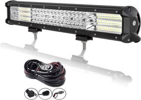 Yy-02-9d-450-c Willpower Lk 18 Inch 450w Led Light Bar 4 Row Spot Flood Combo Beam Off Road Lig