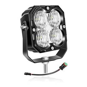 Yy-xlk4-ds-1l-30-f Willpower 30w Led Light Bar 4 Inch Offroad Flood Beam Fog Lights For 4wd Vehicles