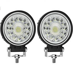 Winbnag-99w Winbang Led Tractor Work Lights 4 Inch Pods Light 99w Round 12v/24v Spot Beam Li