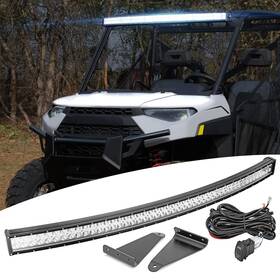 288w Wsays 712396499633 50 Inch Led Curved Light Bar Spot/flood Combo Beam And Upper Roof Windshie
