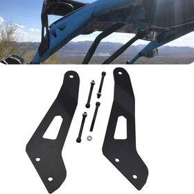 Zt009 Wsays Compatible With 50 Ftft Led Light Bar Upper Roof Windshield Mounting Brackets Comp