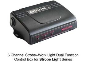 Xk051004-box Xk Glow 858724007931 6 Channel Strobe Controller Dc 12-24v- 20 Flash Patterns