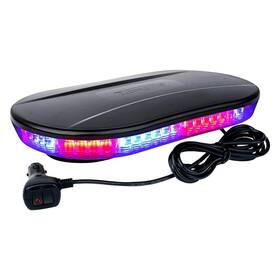 53010m-rb Xprite Delta Series 12 Inch 10-led Red/blue Magnet Mount Mini Light Bar