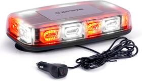 Xprite 710382791099 12 Inch Rooftop Mini Strobe 72 Led Light Bar With Magnetic Base 12v - 24v