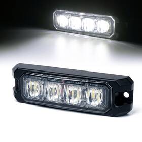 Sl-b419-bulb-e-w Xprite Black Hawk Series 4 Inch 4-led White Bolt-on Replacement Module