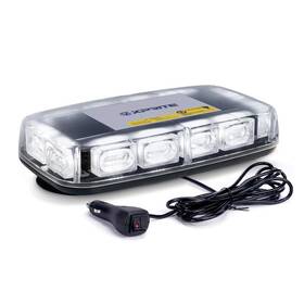 Sl-c107-g2-w Xprite 12 Inch 72 White Led Rooftop Mini Strobe Lights Bar Safety Flashing Beacon Car Truck
