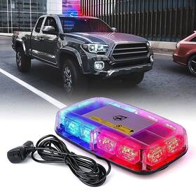 Sl-c107m-g2-rb Xprite Blaze 2.0 Series 12 Mini Led Rooftop Strobe Light Bar Inch 72-led Red/blue Magnet