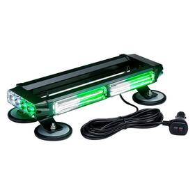 Xprite Sl-c108m-g2-wg Pursuit Cob Series 14.5 Inch White/green Magnet Mount Led Light Bar