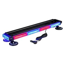 Sl-c108m-g6-rb Xprite Pursuit Cob Series 26 Inch Red/blue Magnet Mount Led Light Bar