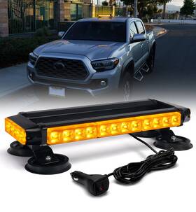 Stl-c108-g7-y Xprite 20 Inch 32 Led Emergency Rooftop Strobe Light Bar Warning Lighting Flashing With Magnet