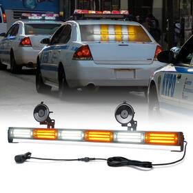 Tal-cob-g1-vs Xprite 26in / 35in Led Emergency Warning Traffic Advisor Strobe Light Bar Amber White