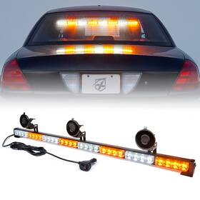 Tal-g1-8-vs-1 Xprite 35.5 Inch Traffic Advisor Strobe Light Bar Emergency 21 Flash Patterns Suction Cups