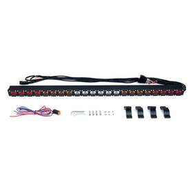 Utv-rsl-g7-rywwyr Xprite Rx Series 36 Inch 22-led Red/amber/white/white/amber/red Bolt-on Light Bar