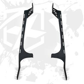 Wlb-0050-g1 Xprite For Jeep Wrangler Jl Gladiator Jt A Pillar Light Mounts 50 Inch Bracket Installation