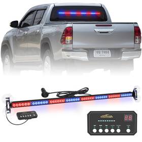 Xr-808-rbrb Xridonsen 35 Inch Traffic Advisor Red Blue Police Lights Led Emergency Strobe Xr-808-rbrb Xridonsen 35 Inch Traffic Advisor Red Blue Police Lights Led Emergency Strobe