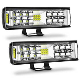 16n061089efus Xukey 2pc Led Light Barheadlight Lighting Kit Driving Lamp 60w Atv Boat Suv Motorbike