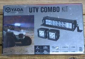 Lm533601-4 Yada Lm533601-4/2 Elevate Off-road Utv Automotive Lighting Combo Kit - Black