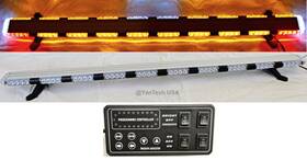 56lbbc Yantech Hd 56 Inch Amber Led Light Bar Towtruck Plow Roll Back Police With Alley Brake&turn Signal