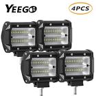 Yeego Led Pods Light Bar Quad Row Flood 652054857316