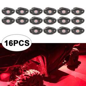 Yfoutlet 550743923673 16x Car Led Pods Rock Lights For Jeep Off Road Atv Suv Truck Under Body
