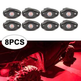 Yfoutlet 550752309932 4 Pcs Car Led Pods Rock Lights For Jeep Off Road Atv Suv Truck Under Body