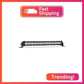2192-14 Zmoon 12 Inch Led Light Bar 72w Spot Flood Combo Beam 8000 Lm 6500k