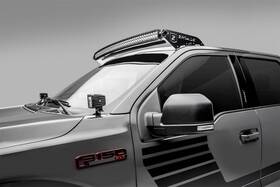 1821 Zroadz 609579034791 F150 Raptor Front Roof Light Bar Mount Kit 1 52in Curved Brif