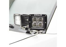 Zroadz 609579042321 Z362281-kit4 Led Kit With Hood Hinge Mount And Wiring For 19-22 Sierra 1500