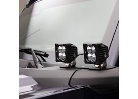 Zroadz 609579042734 Z365401-kit4 4 Led Pod Lights A-pillar Mount And Wiring For 21-22 Bronco