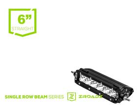 Zrdz30s1-6-p7ej Zroadz T-rex Fits 2 Lbs. 13x6x6 Led Light Bar Straight - Single Row Slim Line 6