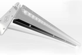 Z330051s Zroadz Aluminum Wind Diffuser Silencer For 50 Inch Straight Single Row Led -m457