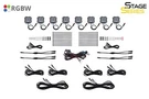 Diode Dynamics Stage Series Rgbw Led Rock Lights (8-PACK) W/bluetooth Controller. Fixed Price $639.95.