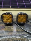 Auxbeam 3 Inch Led Pods 80W Amber Spot Flood Combo Off Road Lights. Fixed Price $76.50.