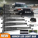 Dual Row 15/20/24/28/33/48" Led Light Bar Spot+flood Offroad Driving 4WD W/wire. Fixed Price $81.89.