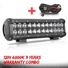 For Polaris Ranger Xp 1000/1000 Crew Utv 12" Led Work Light Bar Combo W/wiring. Fixed Price $36.99.