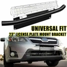 23'' License Number Plate Frame Front Bumper Bull Bar Light Holder Mount Bracket. Fixed Price $25.93.