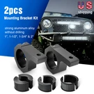 Nilight Led Bar 2-PACK Mounting Bracket Kit Tube Clamp Roof Roll Cage Hold. Fixed Price $17.99.