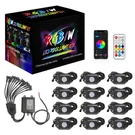 12-PODS Utv Rgb Led Rock Lights For Polaris Rzr Xp/pro R/turbo 2020-2025. Fixed Price $99.99.
